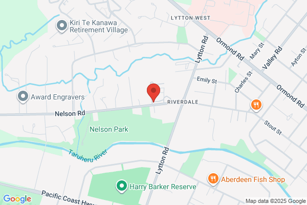 Map for Te Whare Whai Hua