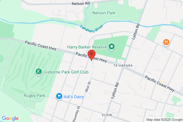 Map for Bizzy Bodz Early Learning Centre Gisborne