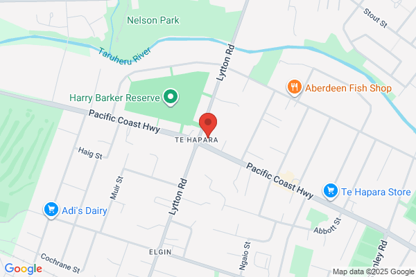 Map for Kidz Kindy Gisborne