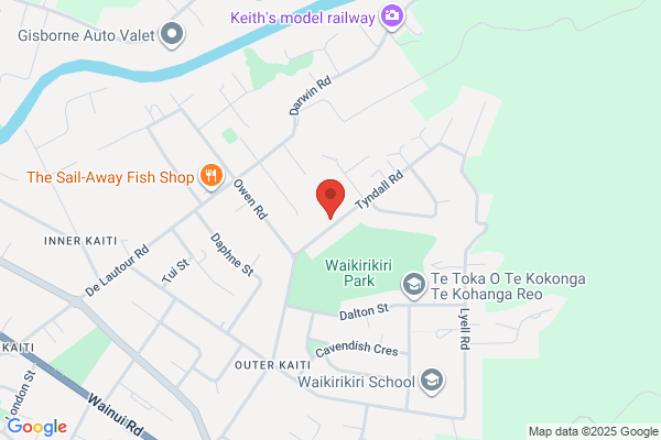 Map for Te Kōhanga Reo o Te Whakaruruhau