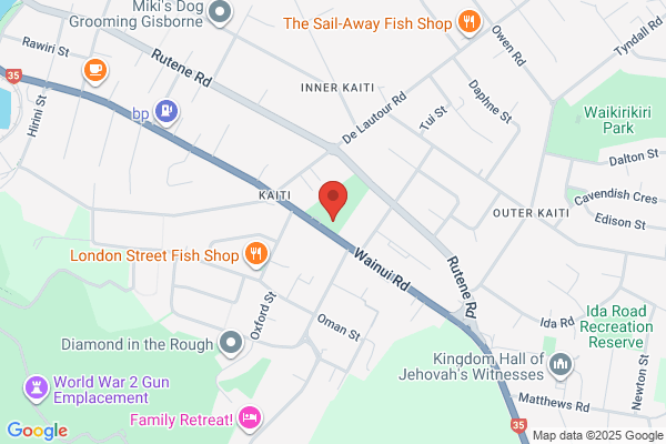 Map for Te Whare Kohungahunga o Y Tamariki