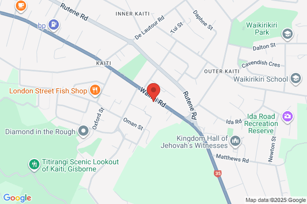 Map for Kaiti Kindergarten