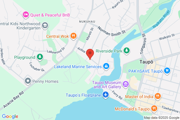 Map for Te Kōhanga Reo o Taupō