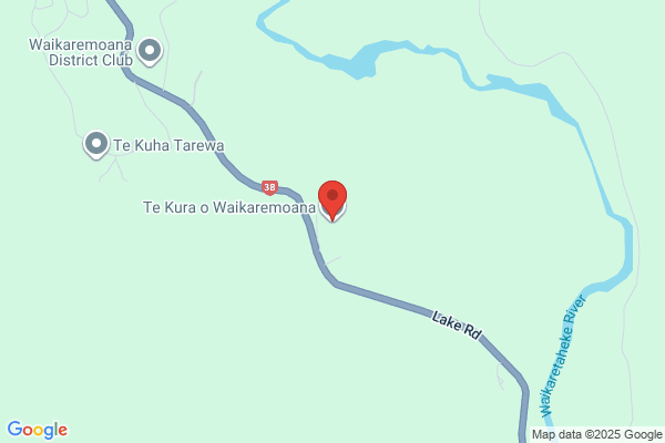 Map for Te Kōhanga Reo o Waikaremoana