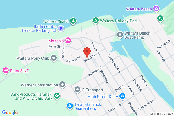 Map for Orapa Kindergarten