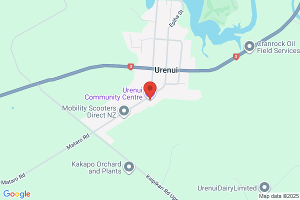 Map for Urenui Playcentre