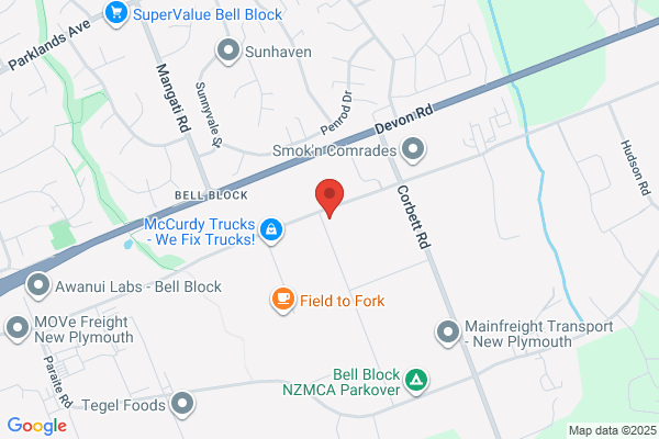 Map for Future Kids Preschool New Plymouth