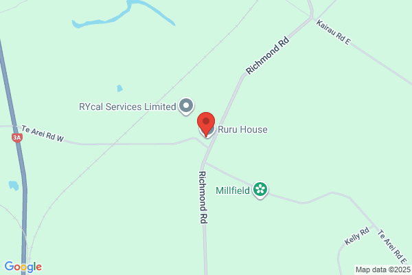 Map for Ruru House Limited