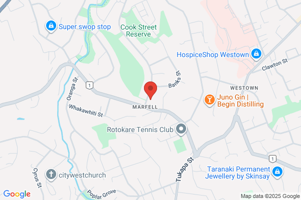 Map for Marfell Kindergarten