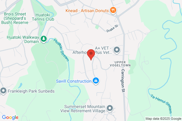 Map for Manu Crescent Private Kindergarten