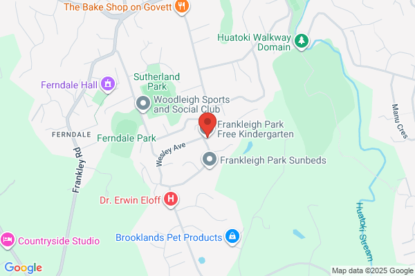 Map for Frankleigh Park Kindergarten