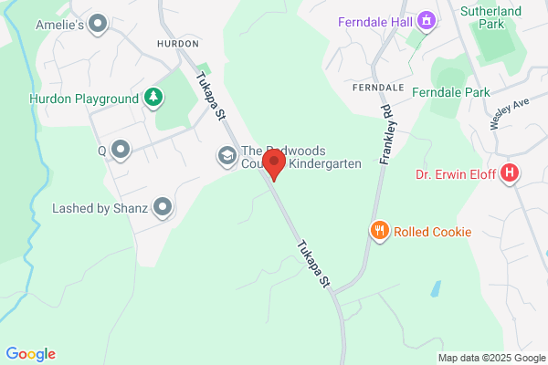 Map for Kahikatea Kindergarten Hurdon