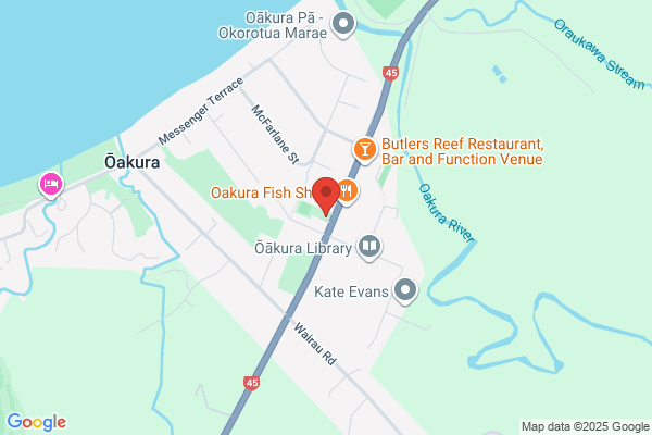 Map for Oakura Playcentre