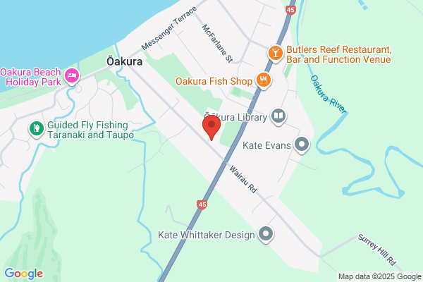 Map for Kaitake Kindergarten