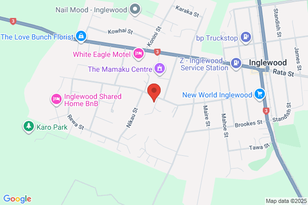 Map for Inglewood Kindergarten