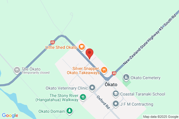 Map for Okato Playcentre