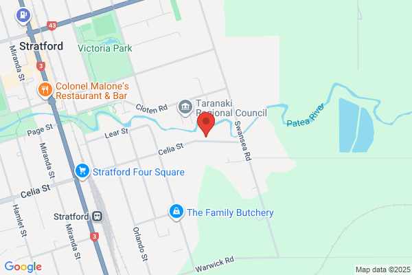 Map for Te Kōhanga Reo o Whakaahurangi