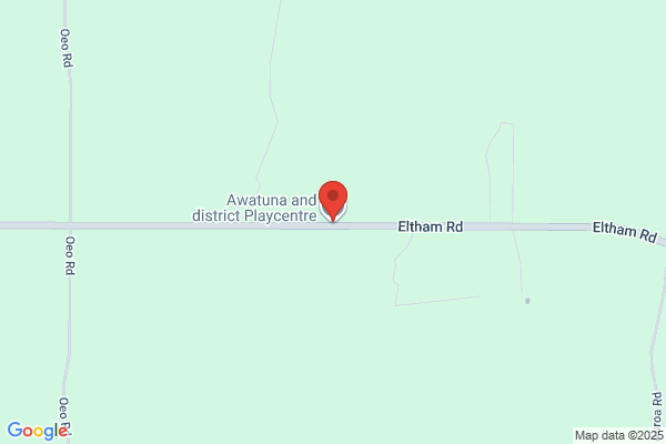 Map for Awatuna & Districts Playcentre