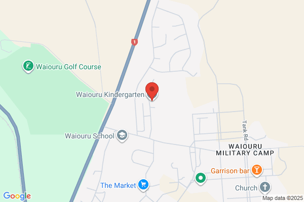 Map for Waiouru Kindergarten and Care
