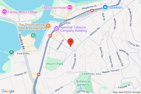 Map for Lollipops Napier Port