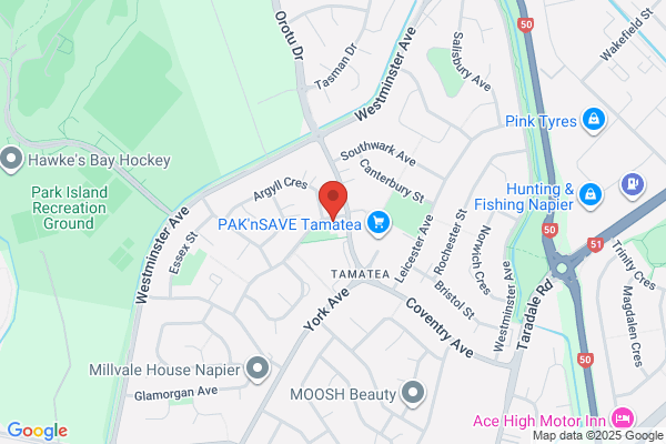 Map for Wharerangi Kindergarten