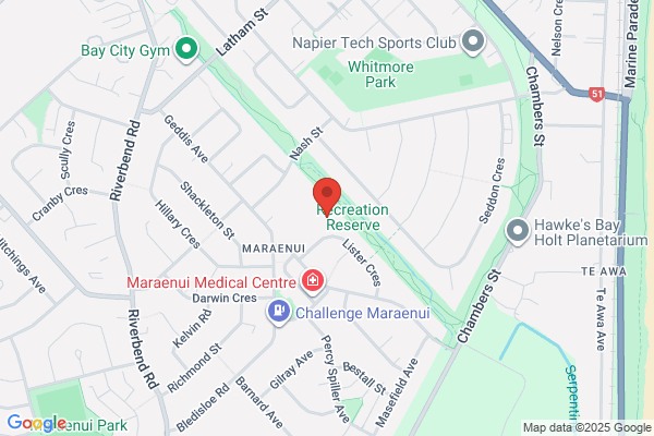 Map for Mary Richmond Kindergarten