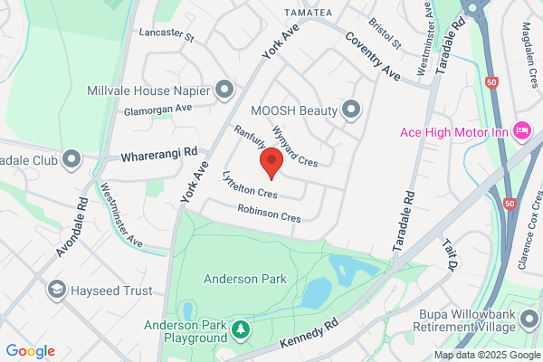 Map for Tamatea Playcentre