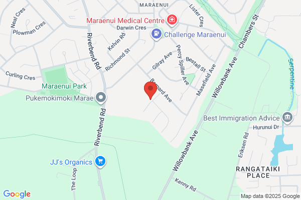 Map for Bette Christie Kindergarten