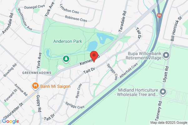 Map for Active Explorers Greenmeadows