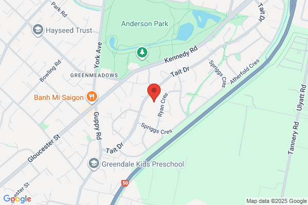 Map for Footsteps Adventist Preschool