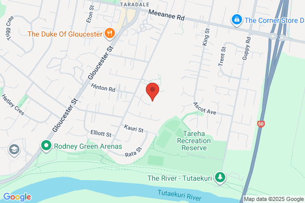 Map for Taradale East Kindergarten