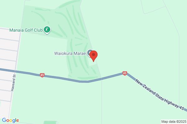 Map for Te Kōhanga Reo o Manaia