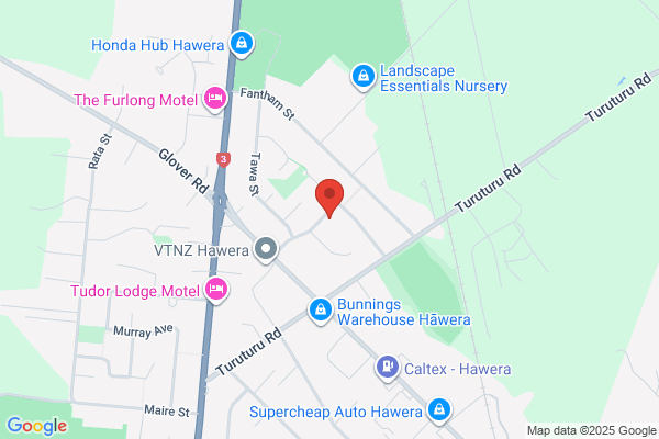 Map for Koromiko Kindergarten