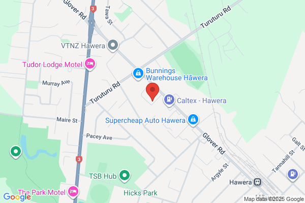 Map for Te Puawaitanga o Ngati Ruanui ECE