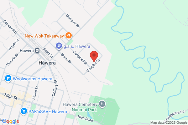 Map for Tawhiti Kindergarten