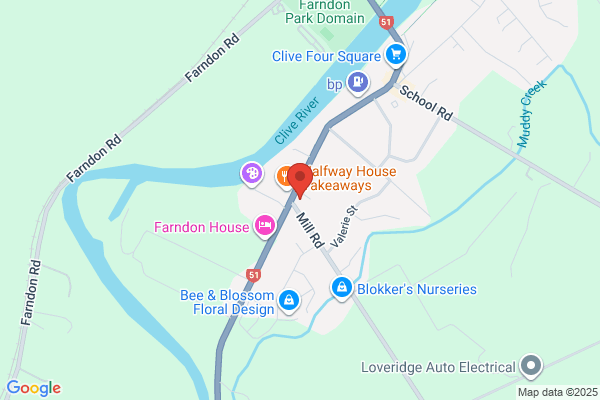 Map for Chuckles Learning Centre