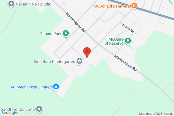 Map for Hawera Playcentre