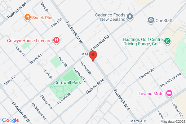 Map for BestStart Mahora