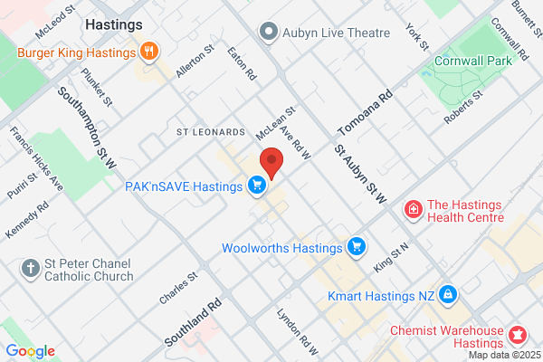 Map for Bay Buddies Preschool