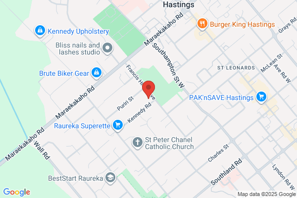 Map for In Our Garden