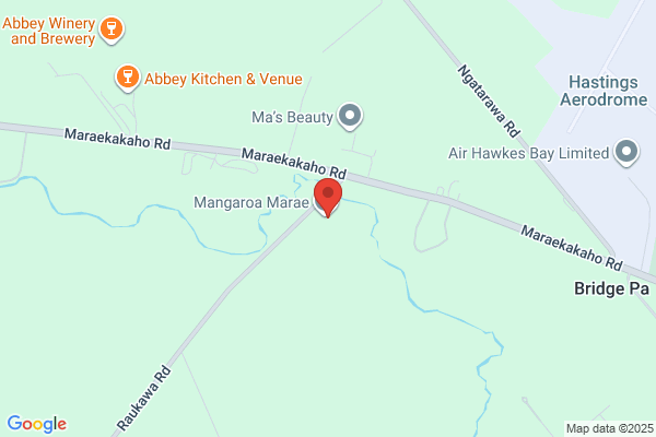 Map for Te Kōhanga reo o Mangaroa