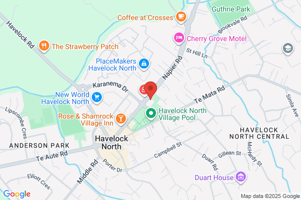 Map for Havelock North Central Kindergarten