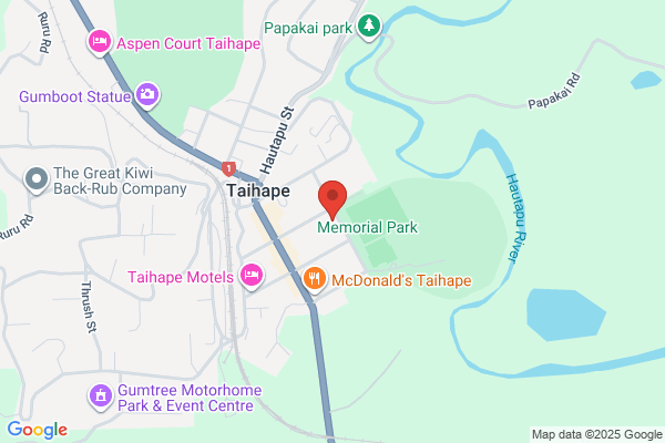 Map for Taihape Playcentre