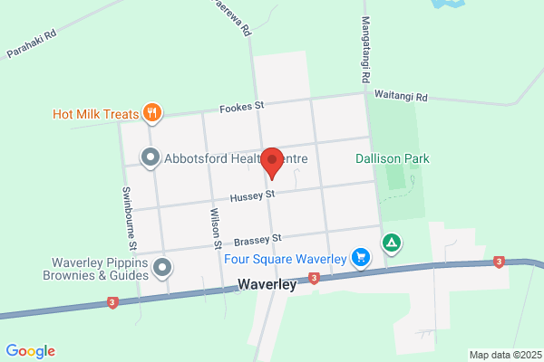 Map for Waverley Playcentre