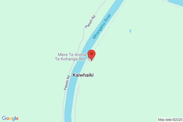 Map for Te Kōhanga Reo o Kaiwhāiki