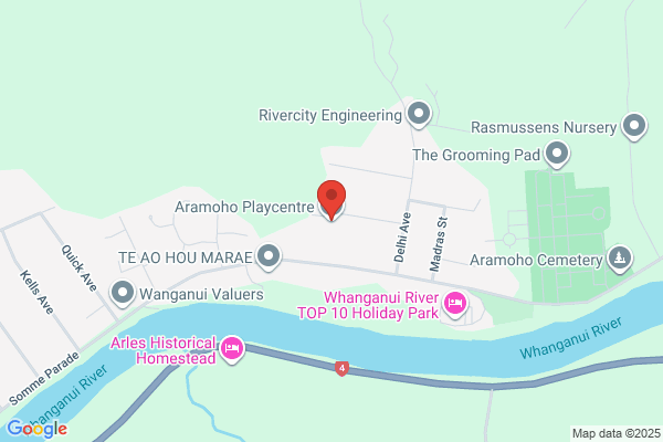 Map for Aramoho Playcentre