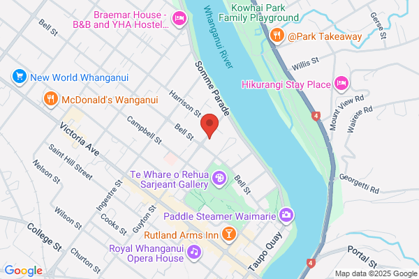 Map for Te Kōhanga Reo o Mangawhero Te Whare Pōtiki