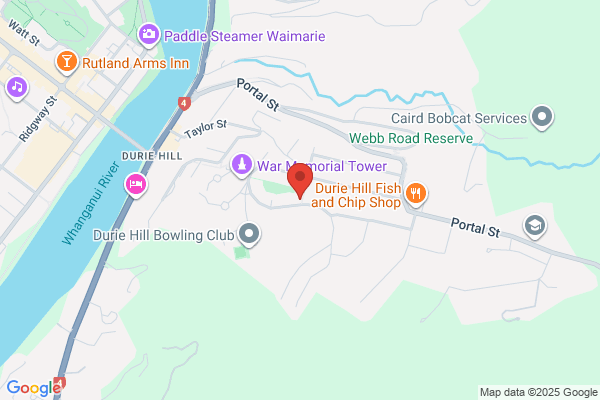 Map for Durie Hill Kindergarten