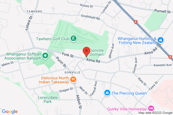 Map for Gonville Kindergarten