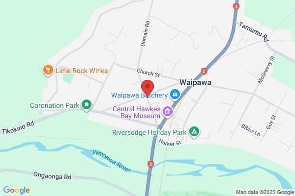 Map for Waiapu Kids - Abbotsford